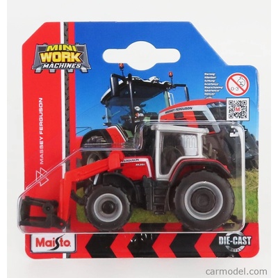 Maisto Massey ferguson 8s.265 Tractor 2020 Červená Šedá 1:64