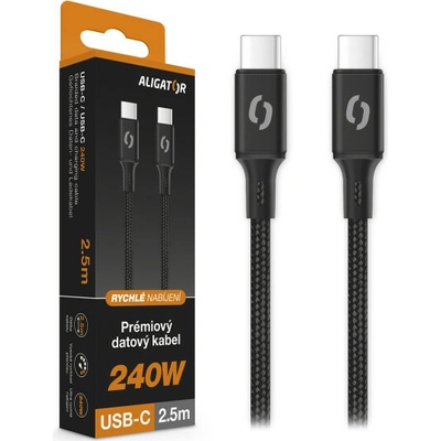Aligator DATKP68 5A 240W, USB-C/USB-C 2,5m
