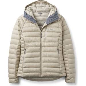 Rab Дамско пухено яке Rab Women's Microlight Alpine Hoody Down jacket - Dark Pebble - размер 44 (EU) (104-6841-0315)