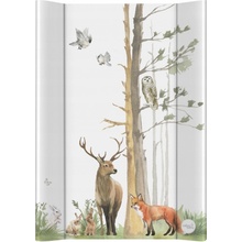 Ceba Baby podložka s pevnou deskou Basic woodland 70 x 50