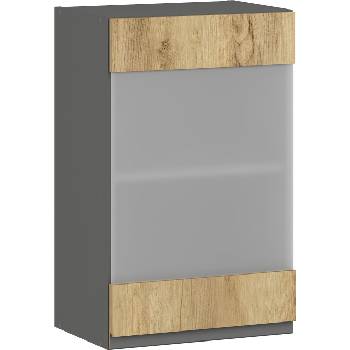 Горен кухненски шкаф Lusil B 45/72 с една врата витрина