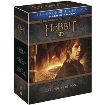 Kolekce Trilogie: Hobit 1. - 3. digipack BD