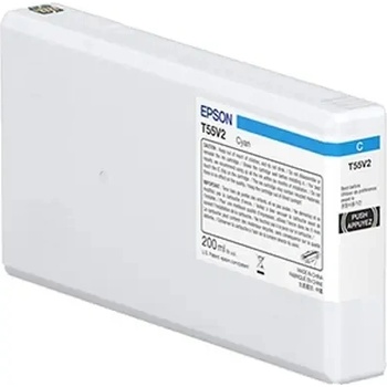 Epsonblaek T55W2 Cyan 200 ml касета с мастило (C13T55W200)