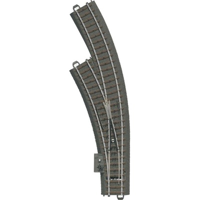 Märklin C koľaj H0 24671 oblúková výhybka ľavá
