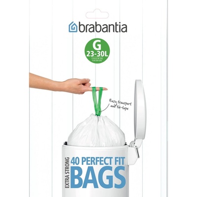 Brabantia Торби за боклук 40 бр. 30 l PerfectFit G - Brabantia (375668)