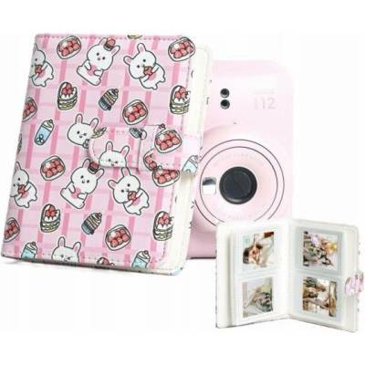 LoveInstant Fotoalbum 64x pro Fujifilm Instax Mini 99 41 12 40 11 Evo Liplay Link / Strawberry Rabbits