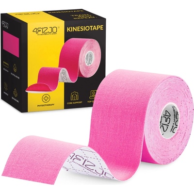 4FIZJO Kinesio tejpovacia páska ružový 5 cm x 5 m
