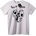 NOONEBRAND Тениска Лобърка с Бодлива Тел - 2XL, White