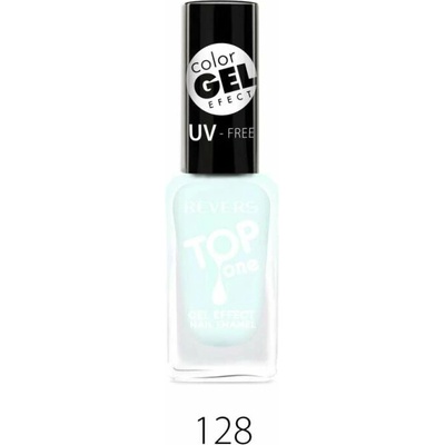 Lak na nety s gelovým efektem č. 128 Top One Revers