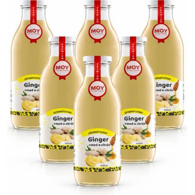 Zamio detox kúra Ginger s medom 100% šťava 6 x 500 ml