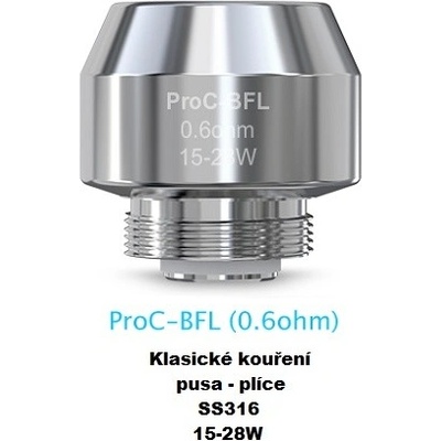 Joyetech ProC-BFL žhavicí hlava do atomizéru nerez-kth 0,6ohm