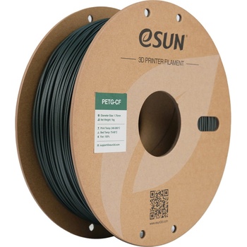 eSUN PETG-CF Blackish Green - 1, 75 mm / 1000 g (PETG-CF175D-G1TZ1)