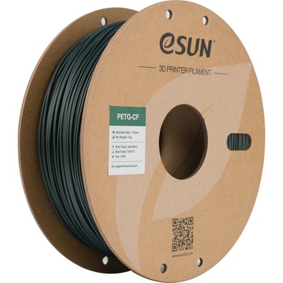 eSUN PETG-CF Blackish Green - 1, 75 mm / 1000 g (PETG-CF175D-G1TZ1)
