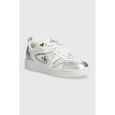 Маратонки Calvin Klein Jeans BASKET CUPSOLE LOW MIX ML MR в бяло YW0YW01386 (YW0YW01386)