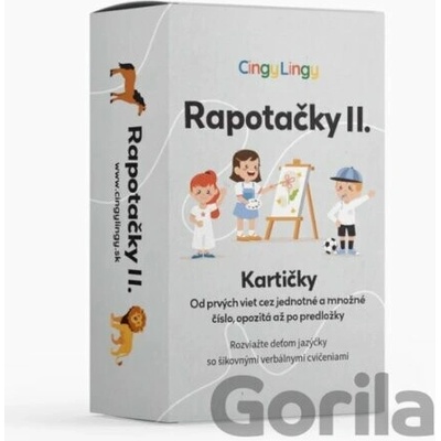Rapotačky II. - Prvé vety, jednotné a množné číslo, opozitá a predložky