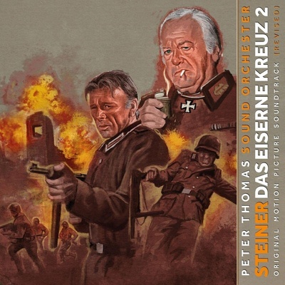 Peter Thomas Sound Orchestra & Peter Thomas - Steiner - Das Eiserne Kreuz 2 (Limited Edition) (Transparent Orange Coloured) (LP) (4015698793352)