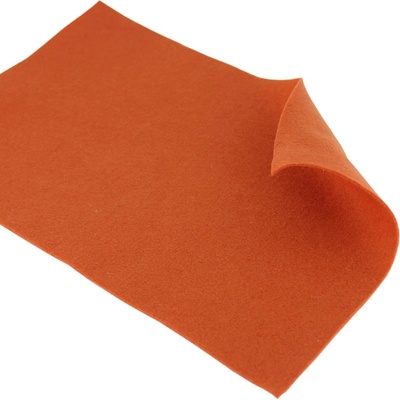Plsť (filc) 1mm - šíře 180cm/1bm Plsť (filc) 1mm - šíře 180cm/1bm: 636 Rezavá