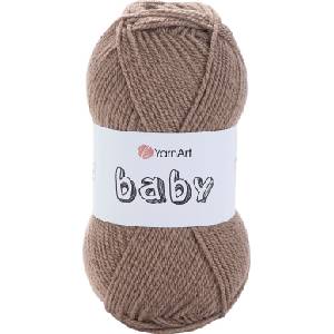 YARNART Baby 218 Beige Плетива прежда (Baby 218)