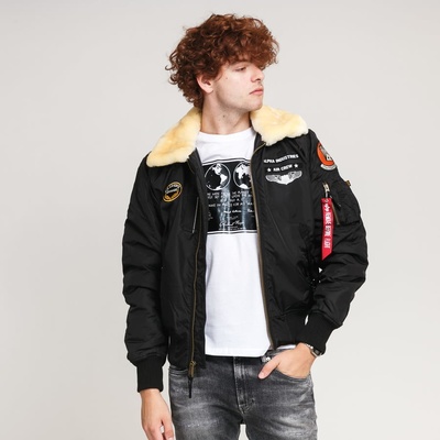 Alpha Industries INJECTOR III AIR FORCE zimná bunda čierna