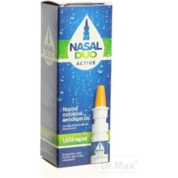 Nasal duo active 1,0/50 mg/ml aer.nao.1 x 10 ml/90 dávok