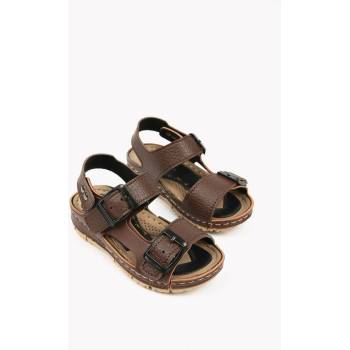 Moda Trend Детски сандали 22-25 - Кафяви #328870 (328870_Тъмно кафяв)