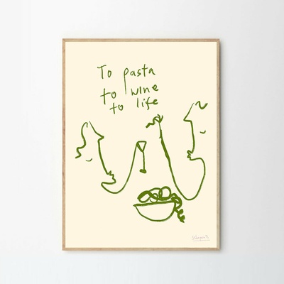 Moikka Plagát To Life by Ruby Hughes 50x70