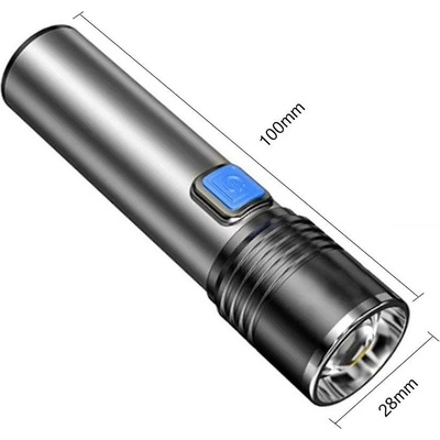 Two Trees Ултравиолетов фенер с вградена презареждаща се батерия - UV 395nm за фотополимерни смоли