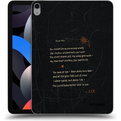 Picasee silikónový prehľadný obal pre Apple iPad Air 4 10.9" 2020 POET