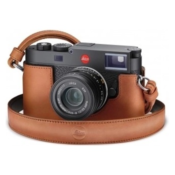 Leica Leather Neck Strap Cognac