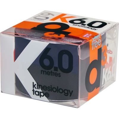D3 K6.0 Kineziologický tejp tmavě modrá 6 m x 5 cm