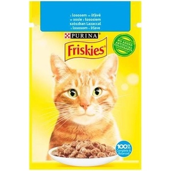 Friskies Cat losos ve šťávě 85 g