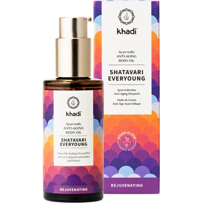 Khadi Elixír olej pro pokožku a duši SHATAVARI EVERYOUNG 100 ml – Zbozi.Blesk.cz