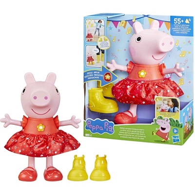 Hasbro Интерактивна кукла Hasbro Peppa Pig - Muddy Puddles, 30 cm (F8873)