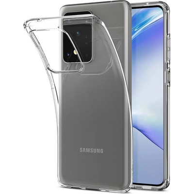 Pouzdro Spigen Liquid Crystal Galaxy S20 Ultra Crystal čiré