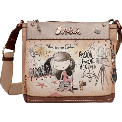 Anekke crossbody kabelka s oddíly Hollywood