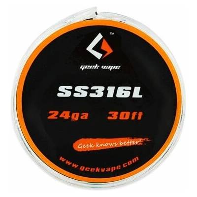 GeekVape SS316L odporový drát 0,5mm 24GA 10m
