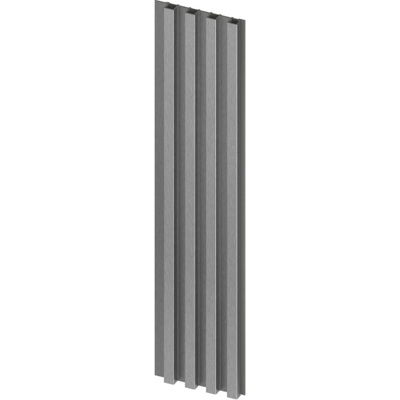 ЛАМЕЛЕН ПАНЕЛ m vilo mpc 16х265см brushed steel (brushed steel)
