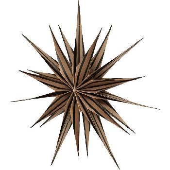 OYOY Toppu Коледна декорация, 40 см, кафяво-черна (L300836)