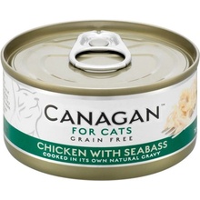 Canagan Cat kura a morský vlk 75 g