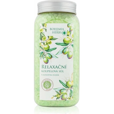 Bohemia Gifts Bohemia Herbs Olive Oil soľ do kúpeľa 900 g