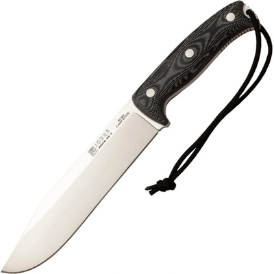 Joker Bush Camp Knife Bushcraftový nůž, 20 cm, micarta, černý