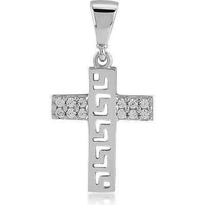 Lillian Vassago Zlatý přívěsek z bílého zlata se zirkony LLV11 GP092W