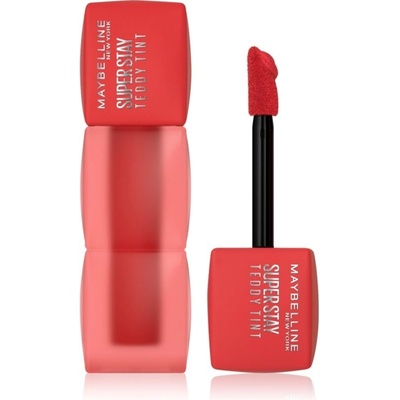 Maybelline new york Teddy Tint dlhotrvajúci rúž s matným efektom 30 Coquettish 5 ml