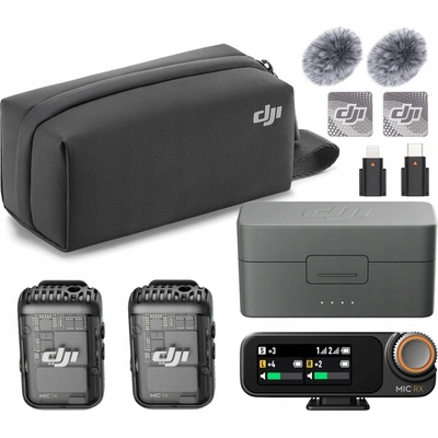 DJI Mic 2 2 TX + 1 RX + Charging Case CP.RN.00000318.03