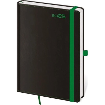 Helma A5 denný 2025 BLACK GREEN