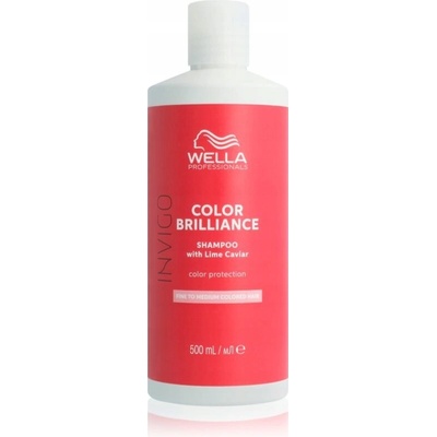 Wella Invigo Brilliance Šampon pro Barvené Jemné Vlasy 500ml