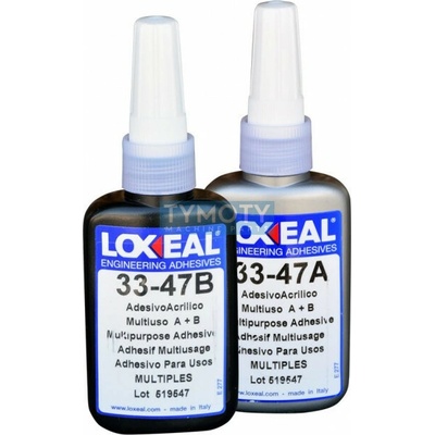 Loxeal 33-47 A+B 50 ml + 50 ml konstrukční lepidlo