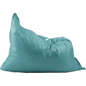 Pufrelax Пуф, 500л. Magic pillow XXL - Panama Turcoaz, Водоустойчив, Перящ се калъф, Пълнеж с микс от мемори пяна и дунапрен