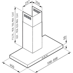 Pyramis Абсорбатор PYRAMIS, AGILO BLACK GLASS essential (AGILO BLACK GLASS essential)