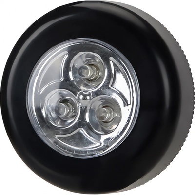 Samolepící lampička 3 LED Stříbrná